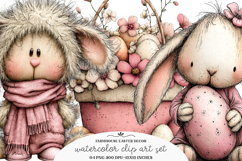 Farmhouse easter decor clipart - Farmhouse easter decor Png Product Image 1