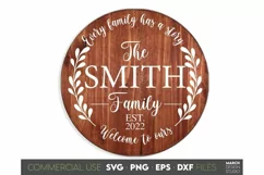 Download this Farmhouse Family Sign today. These Farmhouse Family Sign are compatible with Cricut, Glowforge and Silhouette Cutting Machines.