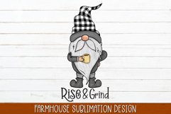 Farmhouse Grandpa Gnome PNG | DTF Transfers Product Image 1