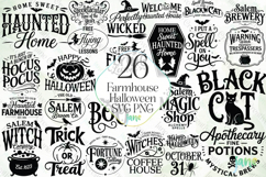 Farmhouse Halloween SVG PNG Bundle Product Image 1