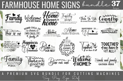Farmhouse Home Sign Bundle Product Image 1