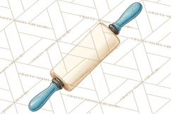 Farmhouse Kitchen Clipart, Rustic Kitchen Appliances PNG Product Image 4