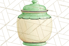 Farmhouse Kitchen Clipart, Rustic Kitchen Appliances PNG Product Image 3