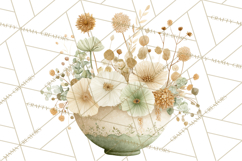 Farmhouse Kitchen Clipart, Rustic Kitchen Appliances PNG Product Image 5