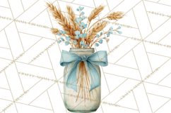 Farmhouse Kitchen Clipart, Rustic Kitchen Appliances PNG Product Image 5