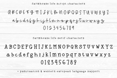 Farmhouse Life Font Duo - Script and Serif Product Image 10