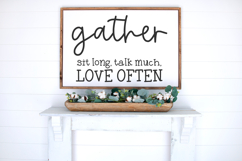 Farmhouse Life Font Duo - Script and Serif Product Image 4