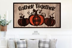 Fall Pumpkin Sign SVG Bundle Laser Cut Files |Welcome Sign Product Image 8