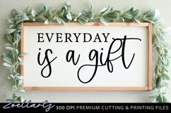 Inspirational Home Sign SVG Motivational Farmhouse Sign SVG Product Image 1