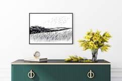 Farmhouse Sketch Wall Art Set 
