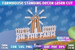 Farmhouse Standing Decor | Decorative Standing | Farm Family Product Image 1