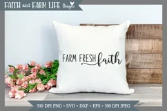 Farm Fresh Faith, Farmhouse svg Product Image 3
