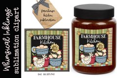 Farmhouse Kitchen-Chicken Sublimation Product Image 1