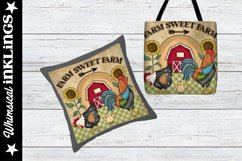 Farm Sweet Farm-Rooster Sublimation Product Image 2