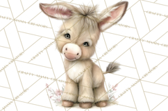 Playful Farm Animal Art, Cute Barnyard Critters PNG Product Image 4