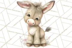 Playful Farm Animal Art, Cute Barnyard Critters PNG Product Image 4
