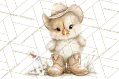 Playful Farm Animal Art, Cute Barnyard Critters PNG Product Image 5