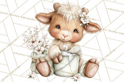 Playful Farm Animal Art, Cute Barnyard Critters PNG Product Image 3