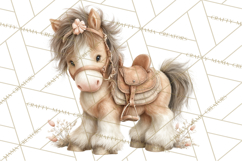 Playful Farm Animal Art, Cute Barnyard Critters PNG Product Image 4