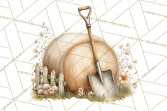 Playful Farm Animal Art, Cute Barnyard Critters PNG Product Image 4