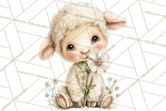 Playful Farm Animal Art, Cute Barnyard Critters PNG Product Image 5
