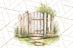 Playful Farm Animal Art, Cute Barnyard Critters PNG Product Image 5