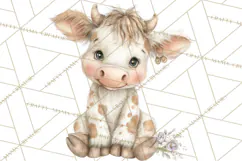 Playful Farm Animal Art, Cute Barnyard Critters PNG Product Image 3