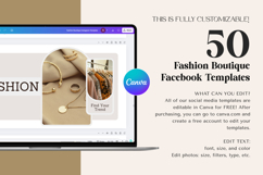 Fashion Boutique Canva Facebook Design Product Image 10