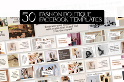 Fashion Boutique Canva Facebook Design Product Image 6