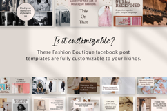 Fashion Boutique Canva Facebook Design Product Image 3