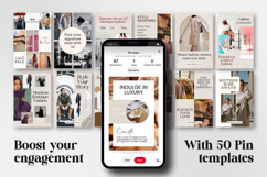 Fashion Pinterest Canva Pins Templates Product Image 7