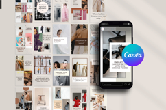 Fashion Boutique Canva Social Media Marketing Templates Product Image 9