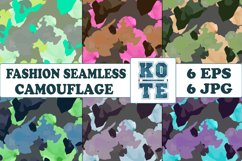 6 Seamless Fashion Camouflage Product Image 1