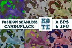 6 Seamless Fashion Camouflage Product Image 1