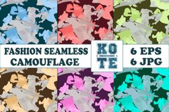 6 Seamless Fashion Camouflage Product Image 1