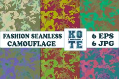 6 Seamless Fashion Camouflage Product Image 1