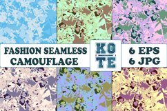 6 Seamless Fashion Camouflage Product Image 1