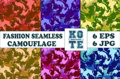 6 Seamless Fashion Camouflage Product Image 1