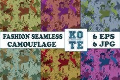 6 Seamless Fashion Camouflage Product Image 1