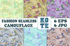 6 Seamless Fashion Camouflage Product Image 1