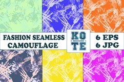 6 Seamless Fashion Camouflage Product Image 1