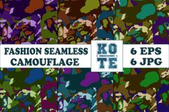 6 Seamless Fashion Camouflage Product Image 1