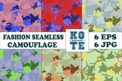 6 Seamless Fashion Camouflage Product Image 1