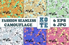 6 Seamless Fashion Camouflage Product Image 1