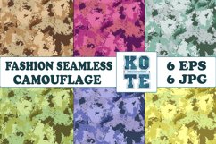6 Seamless Fashion Camouflage Product Image 1