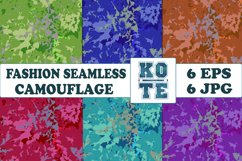 6 Seamless Fashion Camouflage Product Image 1