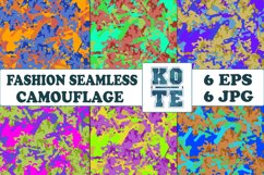6 Seamless Fashion Camouflage Product Image 1