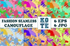6 Seamless Fashion Camouflage Product Image 1
