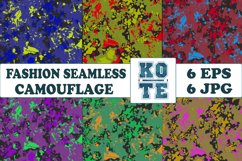 6 Seamless Fashion Camouflage Product Image 1