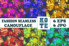6 Seamless Fashion Camouflage Product Image 1
